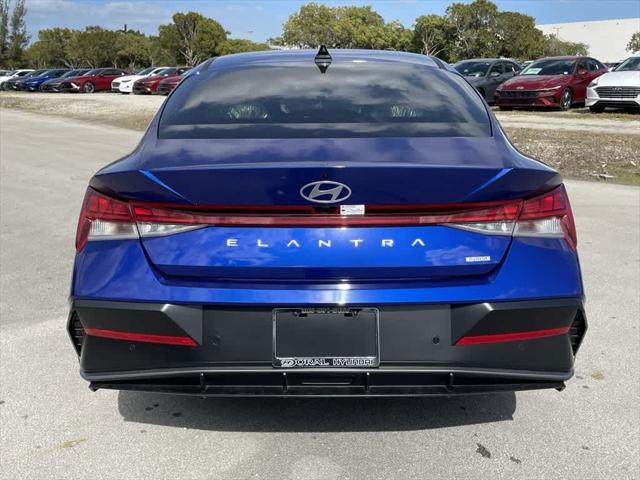 new 2024 Hyundai Elantra HEV car, priced at $30,410