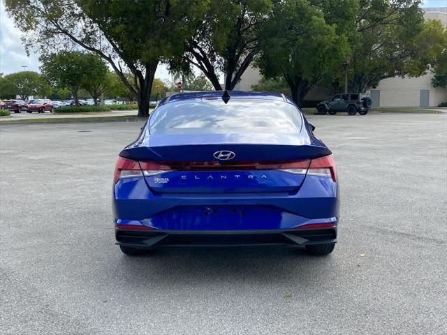 used 2022 Hyundai Elantra car, priced at $15,789