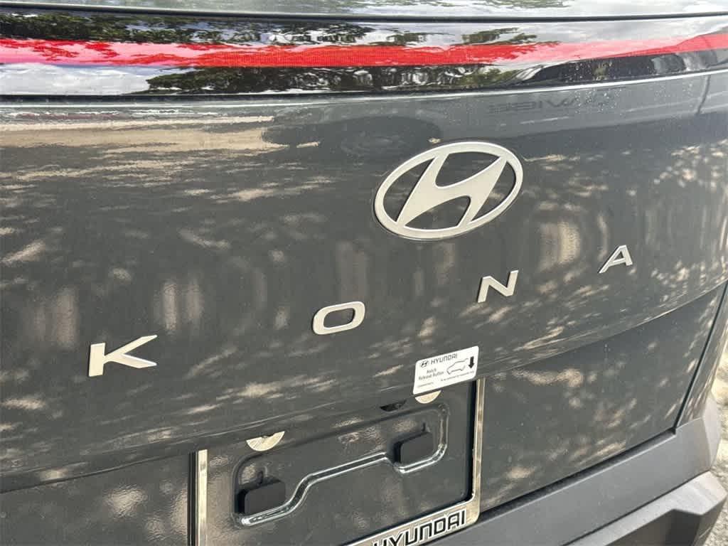 new 2025 Hyundai Kona car, priced at $27,081