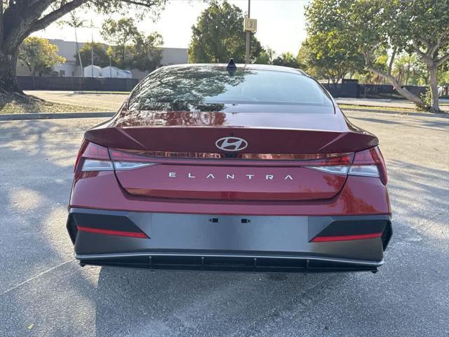 new 2025 Hyundai Elantra car, priced at $27,250