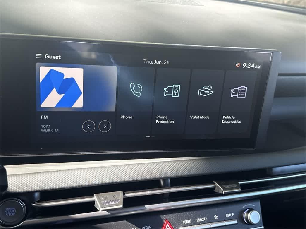 new 2025 Hyundai Tucson car, priced at $30,100