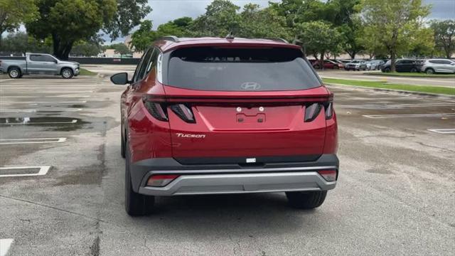 new 2025 Hyundai Tucson car, priced at $34,350