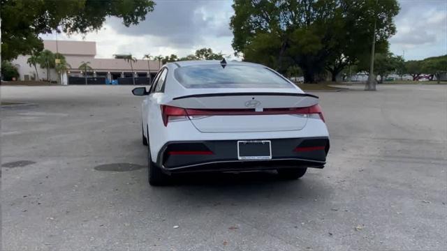 new 2025 Hyundai Elantra car, priced at $24,399