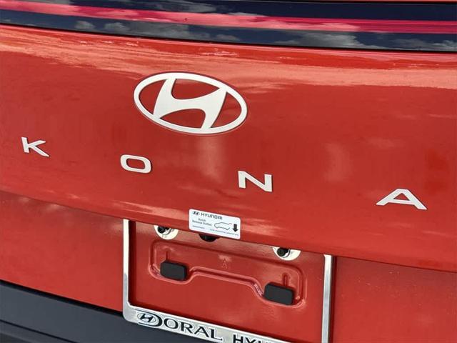 new 2025 Hyundai Kona car, priced at $27,621