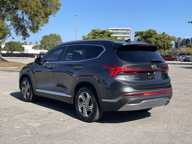 used 2021 Hyundai Santa Fe car, priced at $19,176