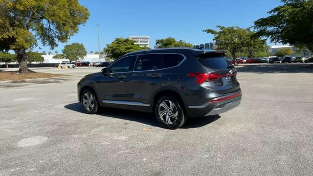 used 2021 Hyundai Santa Fe car, priced at $19,176