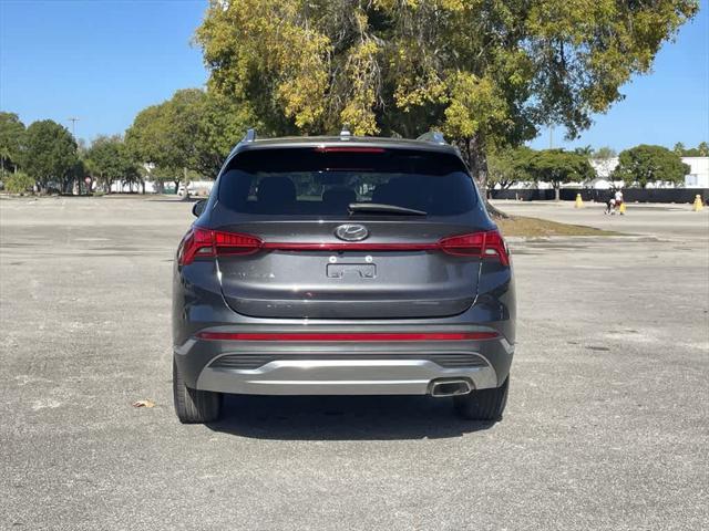 used 2021 Hyundai Santa Fe car, priced at $19,176