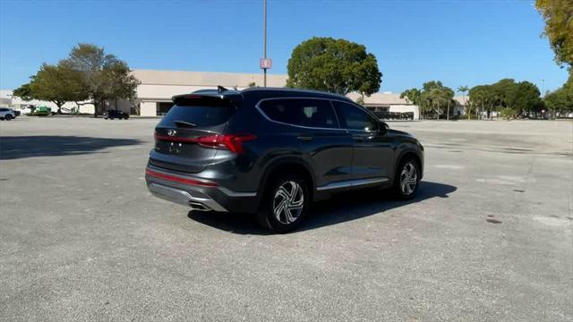 used 2021 Hyundai Santa Fe car, priced at $19,176