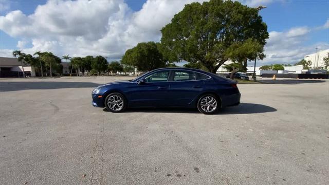 used 2021 Hyundai Sonata car, priced at $16,879