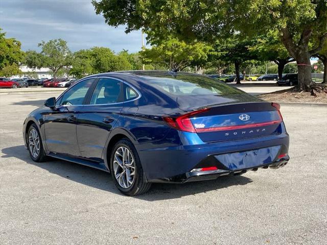 used 2021 Hyundai Sonata car, priced at $16,879