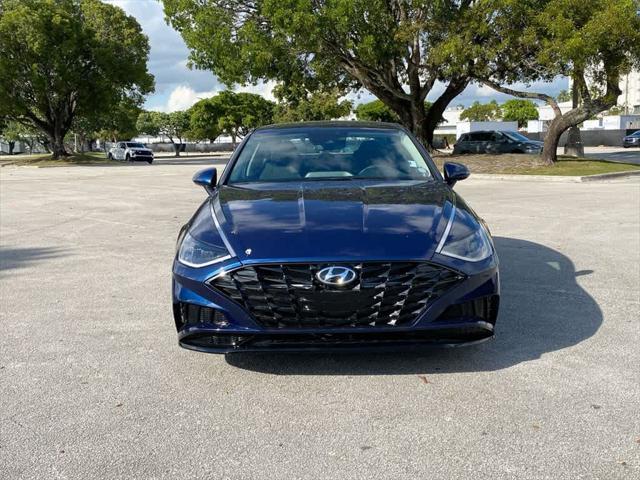 used 2021 Hyundai Sonata car, priced at $16,879