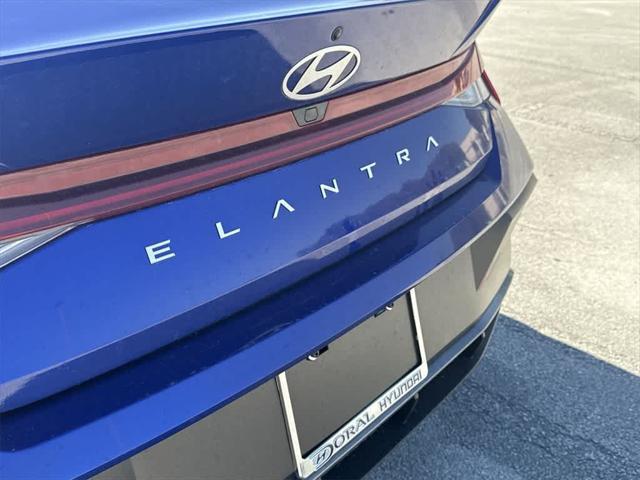 new 2025 Hyundai Elantra car, priced at $26,756