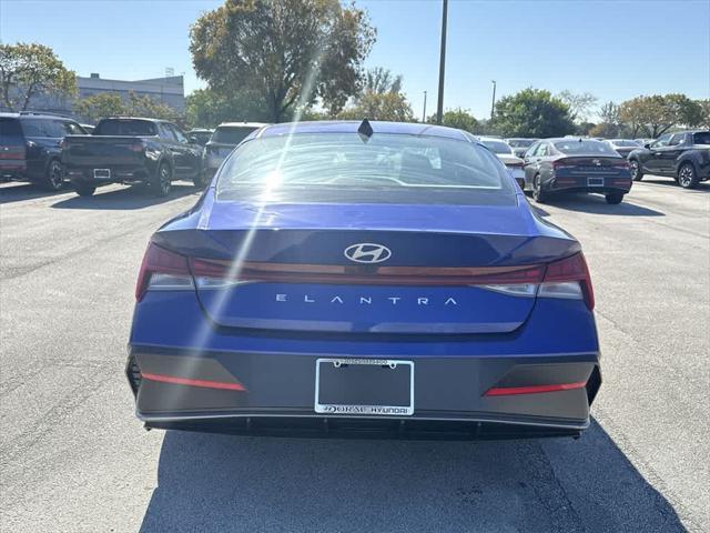 new 2025 Hyundai Elantra car, priced at $26,756