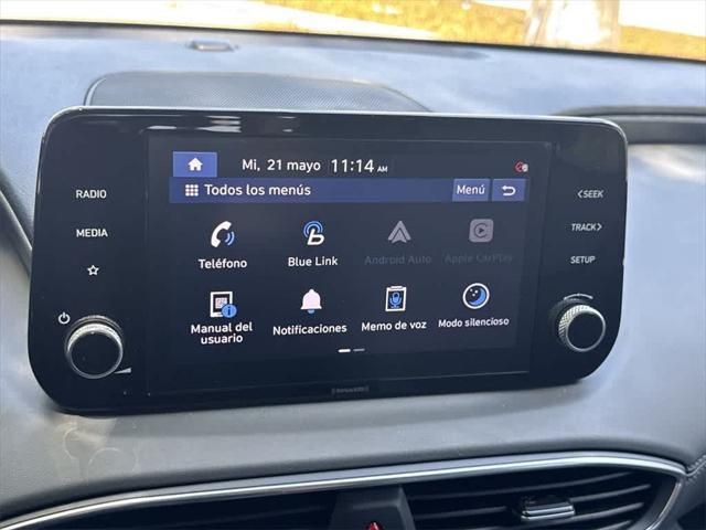 used 2021 Hyundai Santa Fe car, priced at $18,484