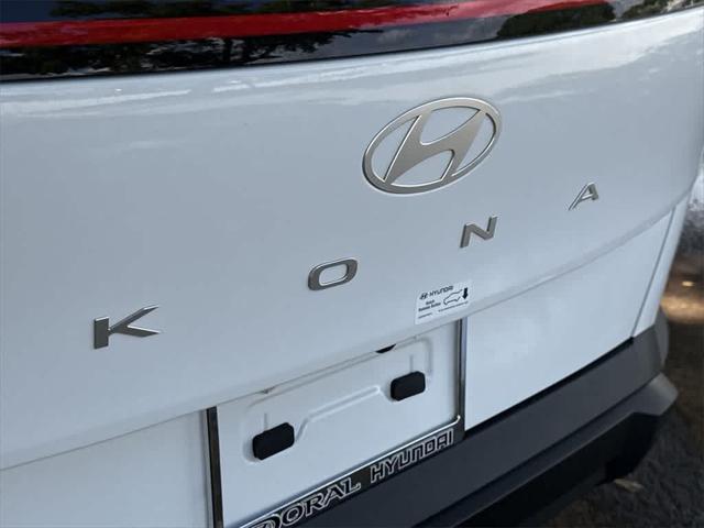 new 2025 Hyundai Kona car, priced at $27,141