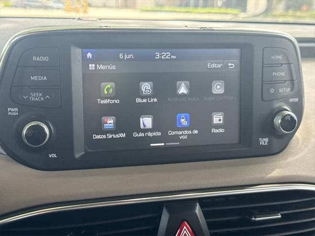 used 2019 Hyundai Santa Fe car, priced at $12,790