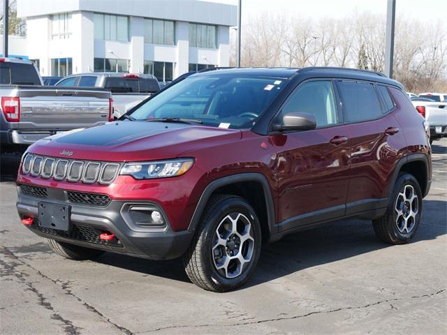 used 2022 Jeep Compass car, priced at $24,275