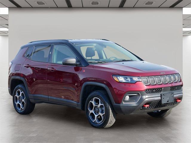 used 2022 Jeep Compass car, priced at $23,260