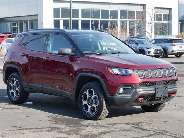 used 2022 Jeep Compass car, priced at $24,275