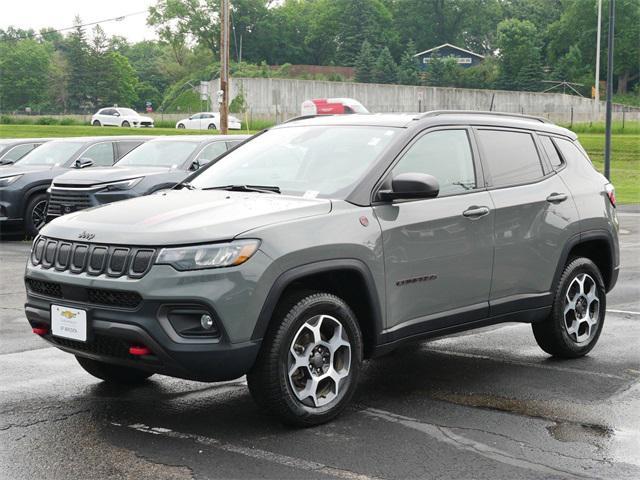 used 2022 Jeep Compass car, priced at $21,821