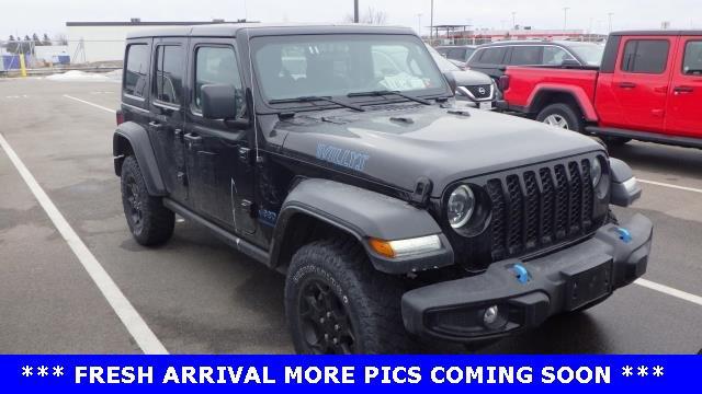 used 2023 Jeep Wrangler 4xe car, priced at $28,600