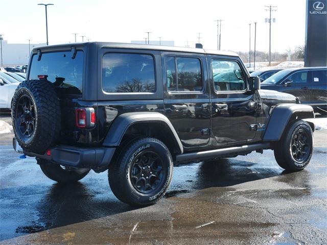 used 2023 Jeep Wrangler 4xe car, priced at $28,600