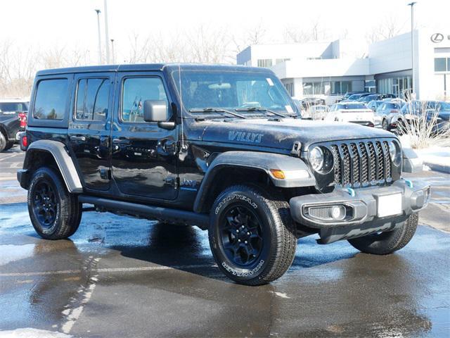 used 2023 Jeep Wrangler 4xe car, priced at $28,600