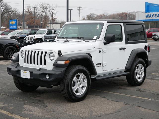 used 2023 Jeep Wrangler car, priced at $27,499