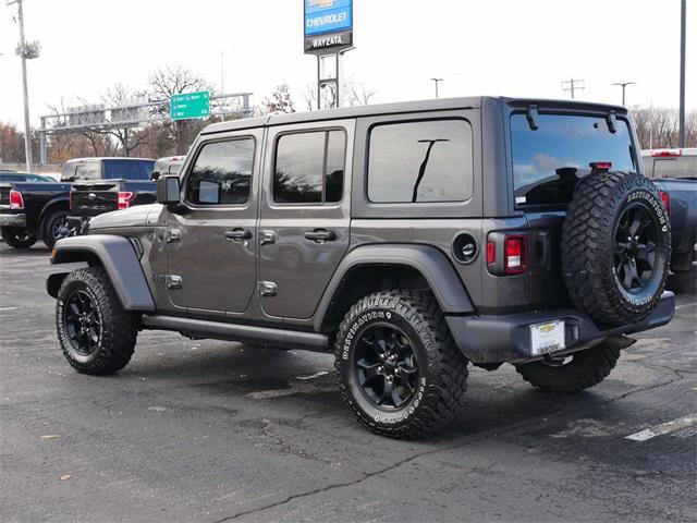 used 2021 Jeep Wrangler car, priced at $31,427