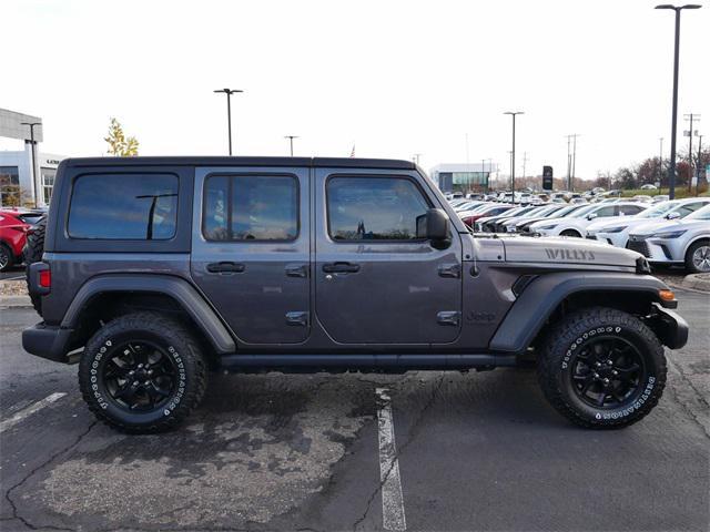 used 2021 Jeep Wrangler car, priced at $31,427