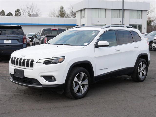 used 2021 Jeep Cherokee car, priced at $24,797