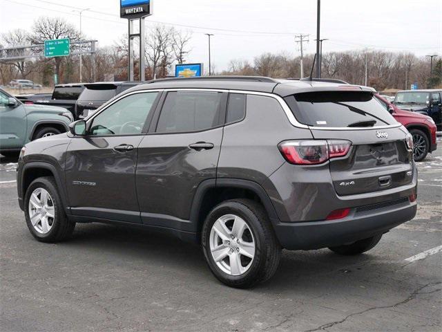 used 2022 Jeep Compass car, priced at $21,498