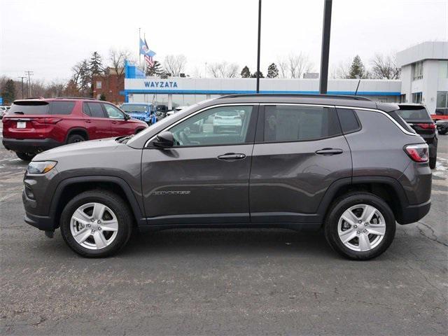 used 2022 Jeep Compass car, priced at $21,498