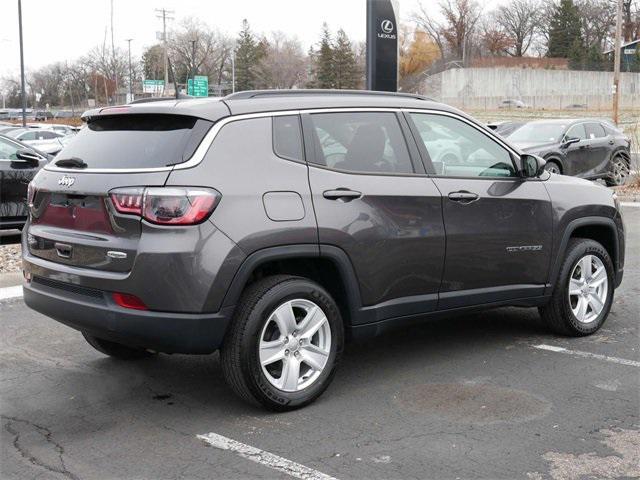 used 2022 Jeep Compass car, priced at $21,498