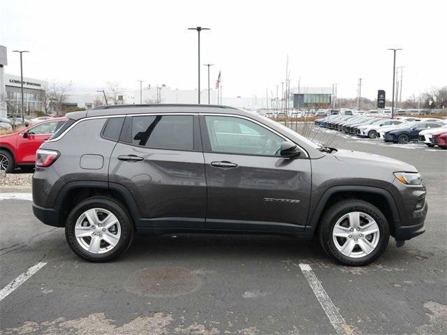 used 2022 Jeep Compass car, priced at $21,498