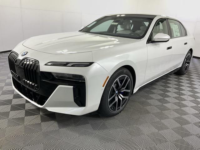 new 2025 BMW 740 car, priced at $107,505