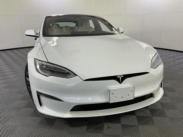 used 2021 Tesla Model S car, priced at $53,479