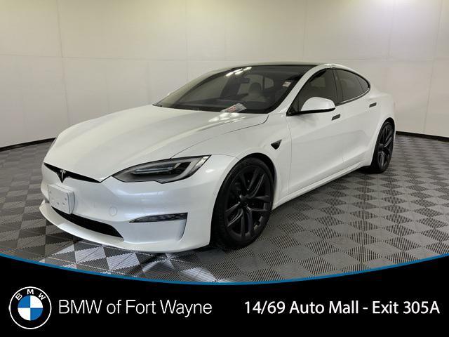 used 2021 Tesla Model S car, priced at $54,904