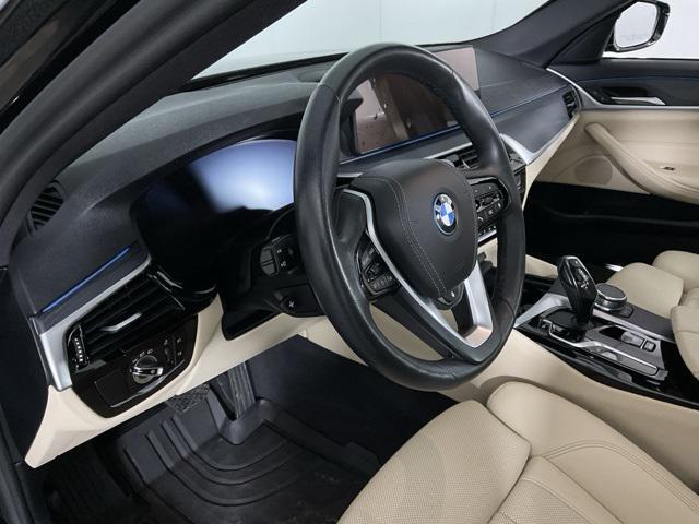 used 2023 BMW 530e car, priced at $43,674