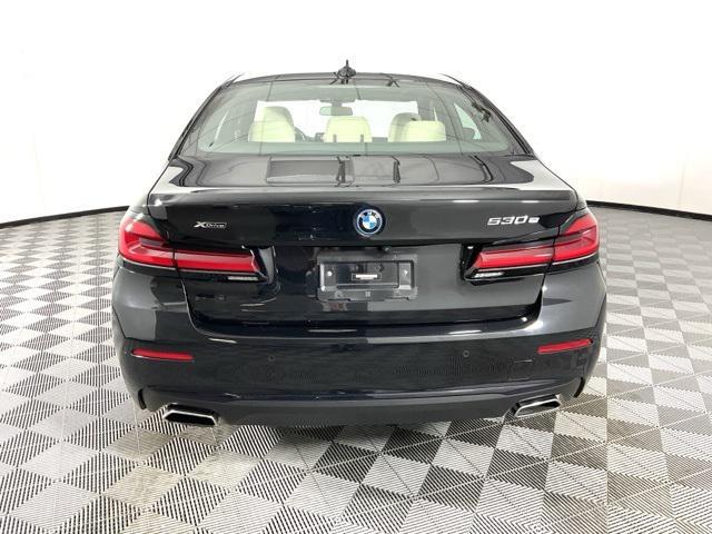 used 2023 BMW 530e car, priced at $43,674