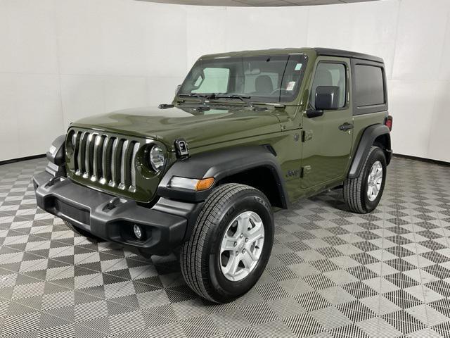 used 2023 Jeep Wrangler car, priced at $33,282