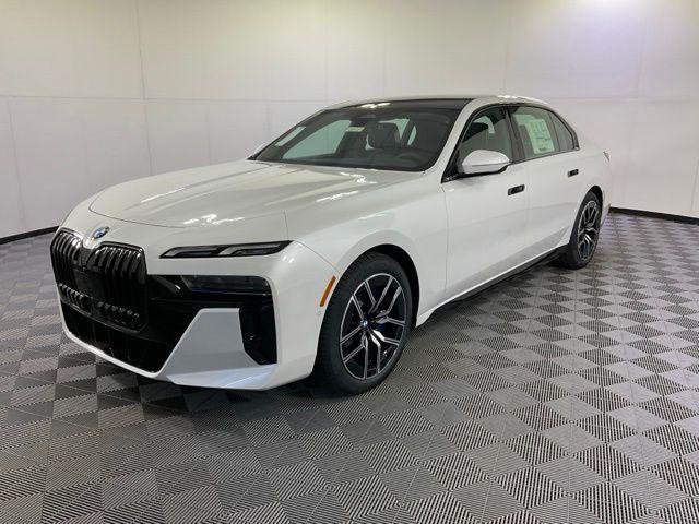 new 2025 BMW 740 car, priced at $104,055