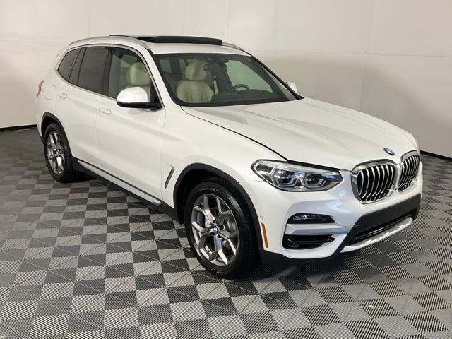 used 2021 BMW X3 car, priced at $34,589