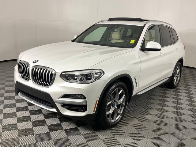 used 2021 BMW X3 car, priced at $34,589