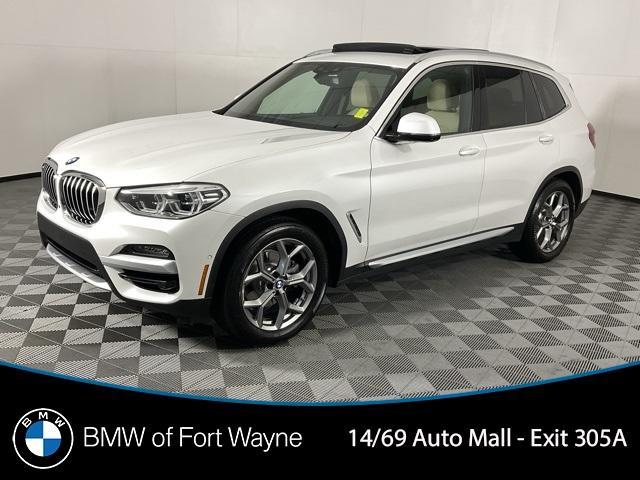 used 2021 BMW X3 car, priced at $34,589