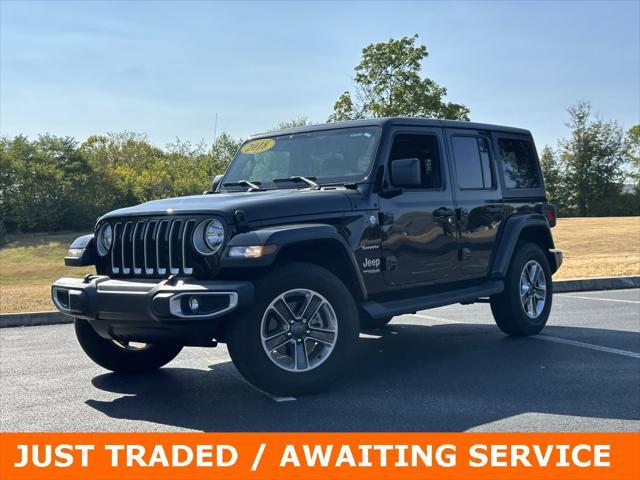 used 2018 Jeep Wrangler Unlimited car, priced at $29,463