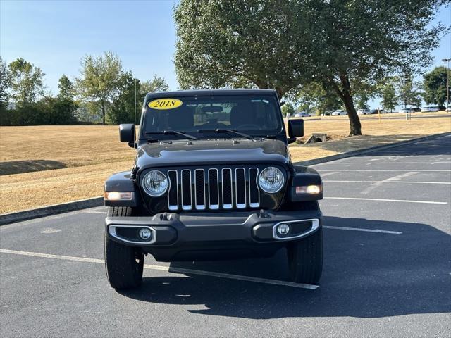 used 2018 Jeep Wrangler Unlimited car, priced at $29,463