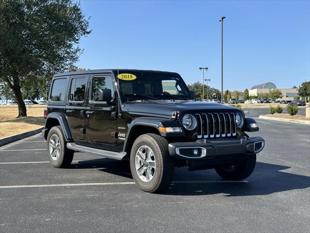 used 2018 Jeep Wrangler Unlimited car, priced at $29,463