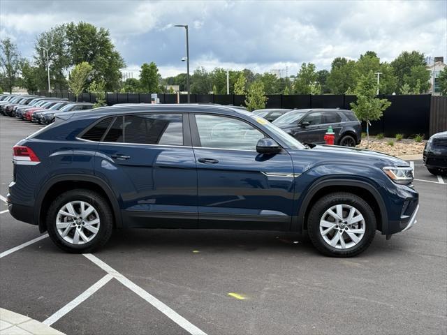 used 2021 Volkswagen Atlas Cross Sport car, priced at $23,623