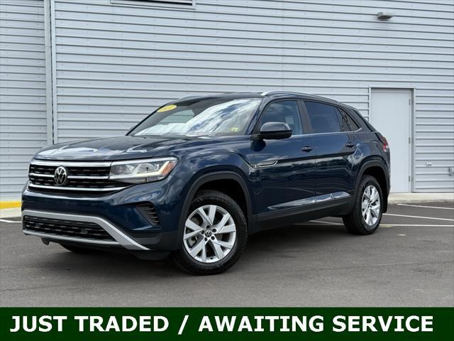 used 2021 Volkswagen Atlas Cross Sport car, priced at $23,623